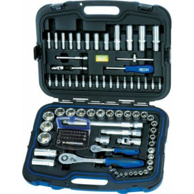 Набор с торцовыми головками 1/2", 1/4" (105 предметов) HE-50825501583 HEYCO