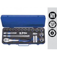 Набор торцовых головок 1/2" (21 предмет) HE-50873301583 HEYCO