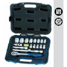 Набор торцовых головок 1/2" (18 предметов) HE-50851301583 HEYCO